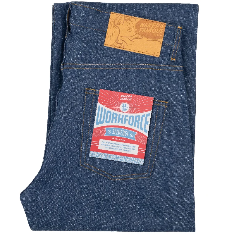 women's denim jeans with elastaneStrong Guy - Workforce Selvedge