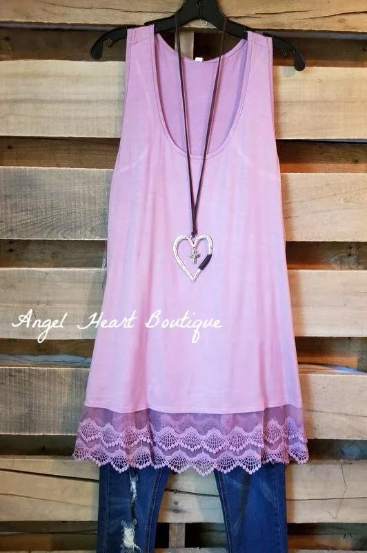 tank tops for womenExtender: Slip on Tank/Tunic - Lily Lavender