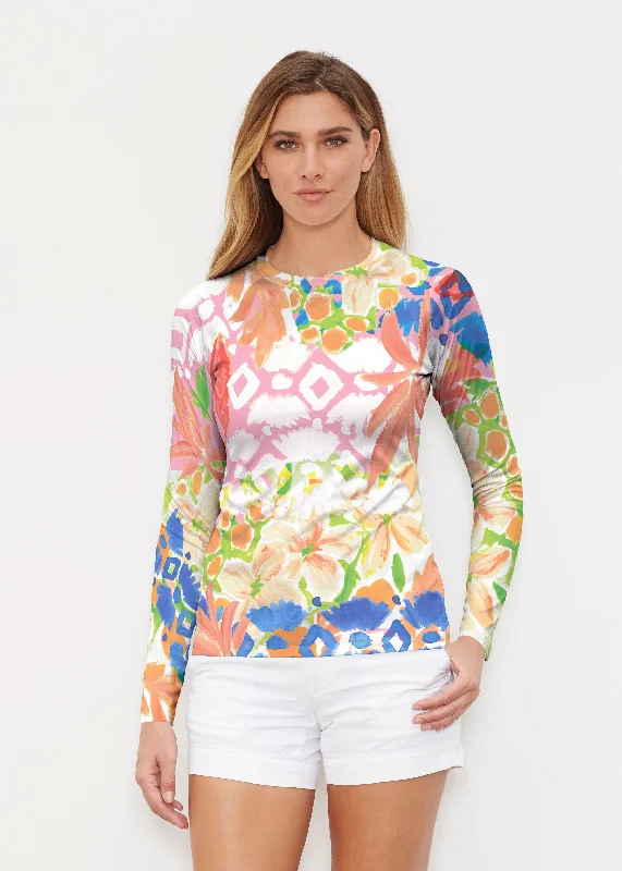 women's tops for business casual attireBali (17254) ~ Long Sleeve Rash Guard