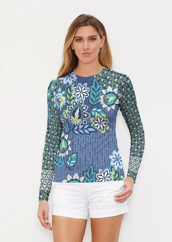 elegant women's topsPhoebe (13581) ~ Long Sleeve Rash Guard