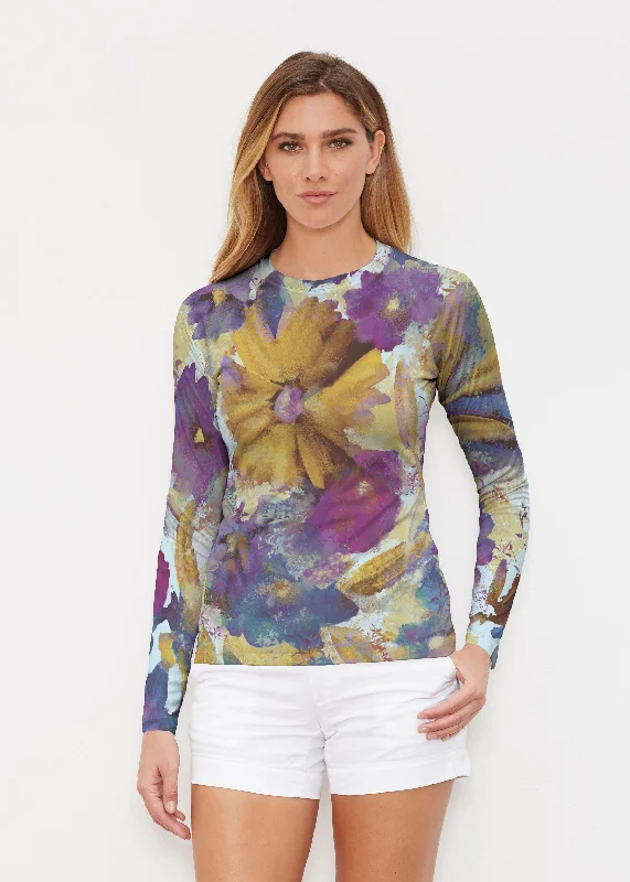 women's tops with sleeveless designsMaya (17266) ~ Long Sleeve Rash Guard