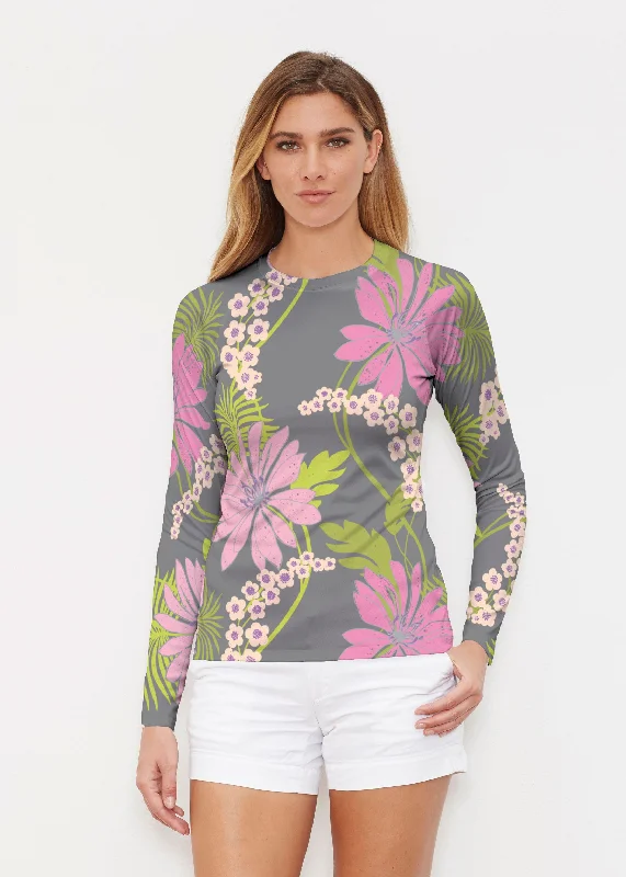 tank tops for womenLeeLee (14304) ~ Long Sleeve Rash Guard