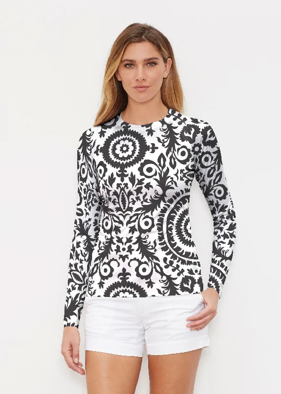 tank tops for womenWorld of Swirls (14265) ~ Long Sleeve Rash Guard