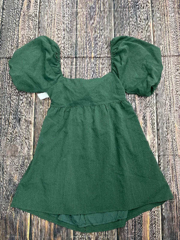 women's unique dressesDress Casual Short By Mi Ami In Green, Size: L