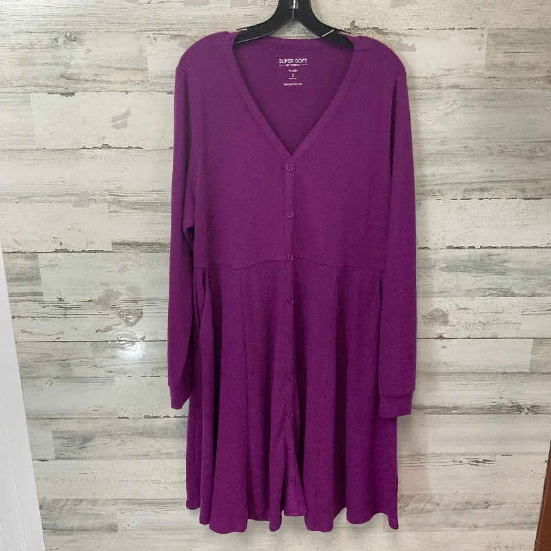 women's handmade dressesDress Casual Short By Torrid In Purple, Size: 2x