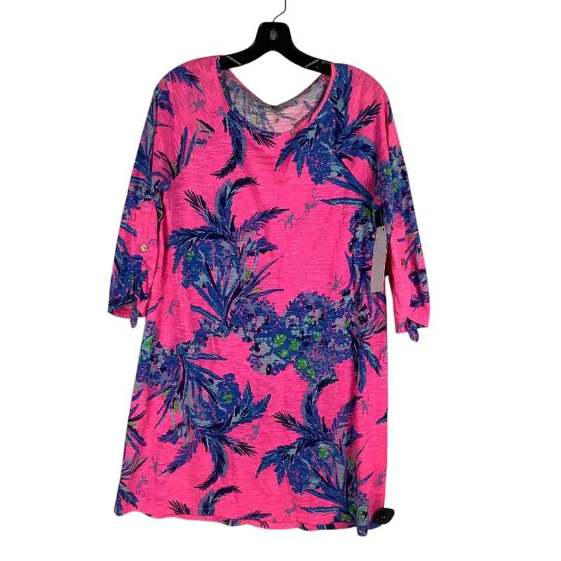 women's retro dressesDress Designer By Lilly Pulitzer In Pink, Size: M