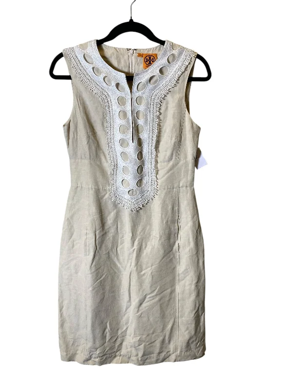 women's designer dressesDress Work By Tory Burch In Beige, Size: S