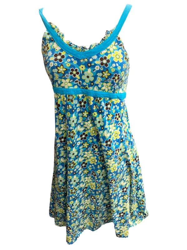 women's made-to-order dressesFloral Print Dress Casual Short Arizona, Size Xl