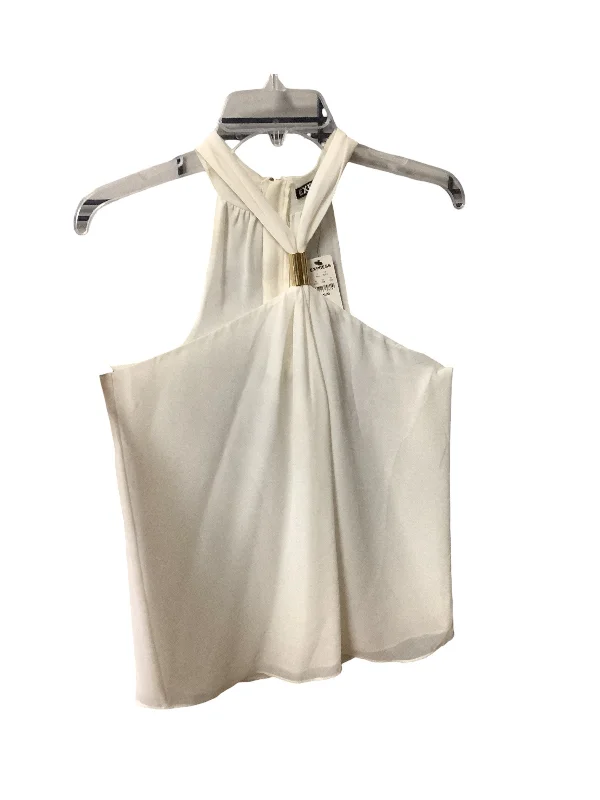 women's tops for those who want to wear pieces that are both functional and fashionableTop Sleeveless By Express In White, Size: M