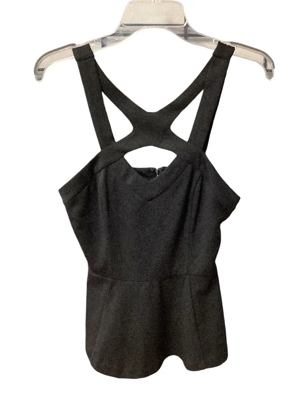 women's tops for those who want to stay on top of the latest fashion trends and wear pieces that are both stylish and on-trendTop Sleeveless By Guess In Black, Size: S