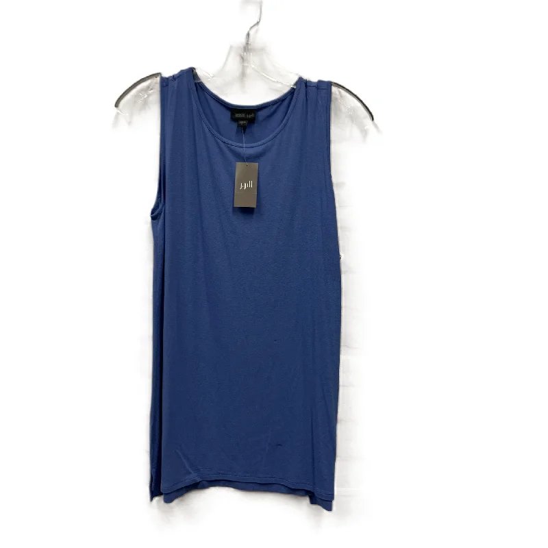 elegant women's topsTop Sleeveless By J. Jill In Blue, Size: S