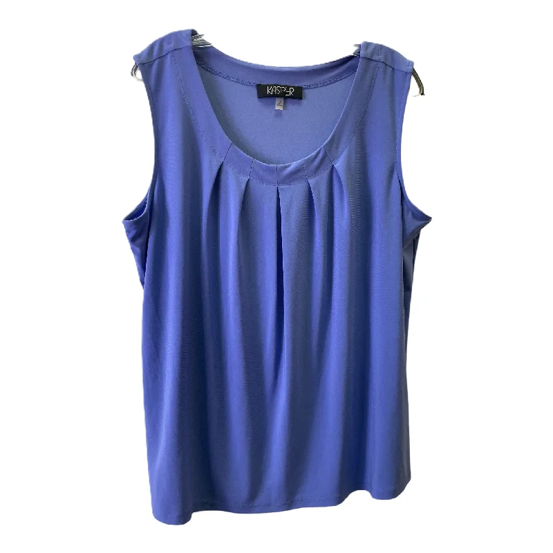 women's tops for those who love to shop for unique findsTop Sleeveless By Kasper  Size: 1x