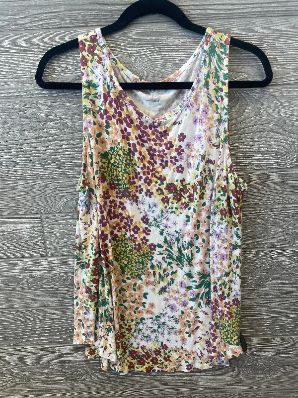 women's tops with spaghetti straps and deep V-necksTop Sleeveless By Maurices  Size: 2x