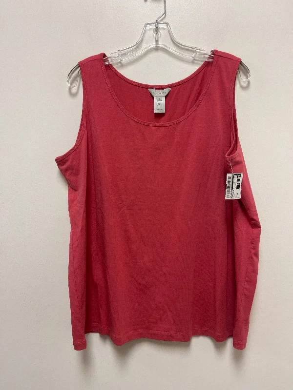 women's tops that offer a perfect blend of style, comfort, and affordabilityTop Sleeveless By Multiples  Size: 1x