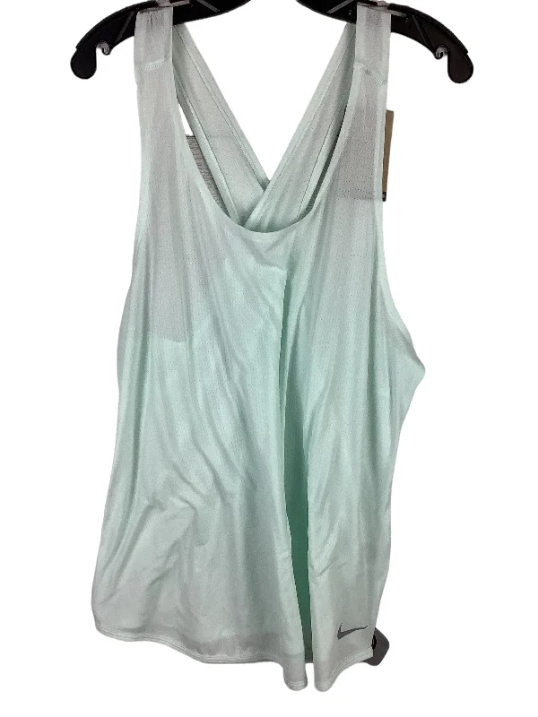 women's tops for everyday eleganceTop Sleeveless By Nike Apparel  Size: 1x