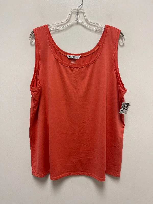 women's tops for those who want to create outfits that are both trendy and timelessTop Sleeveless By Peter Nygard  Size: 3x