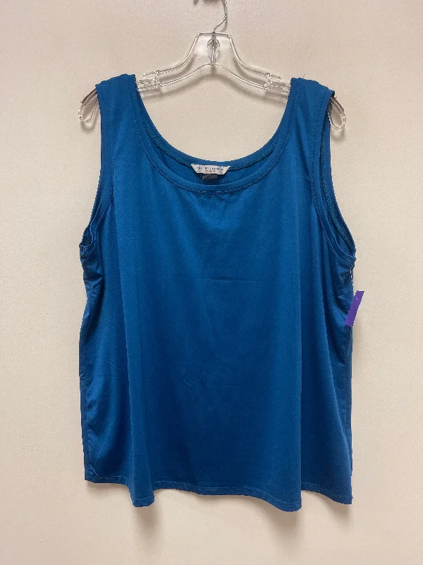 women's tops for those who want to add a touch of elegance and sophistication to their everyday wearTop Sleeveless By Peter Nygard  Size: 3x