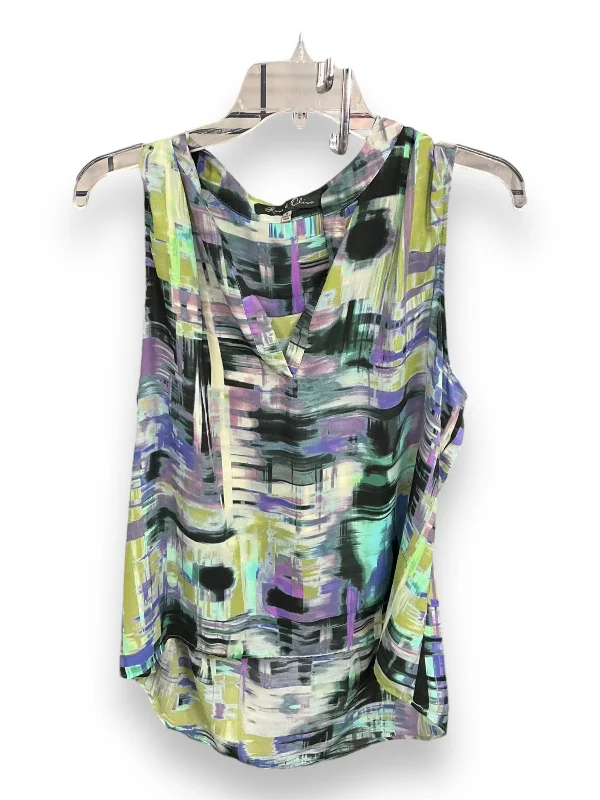 women's tops for everyday eleganceTop Sleeveless By Rose And Olive In Multi-colored, Size: M