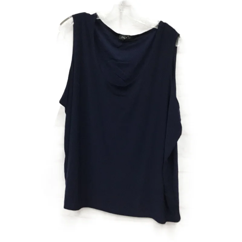 women's tops for date nightsTop Sleeveless By Slinky Brand  Size: 3x