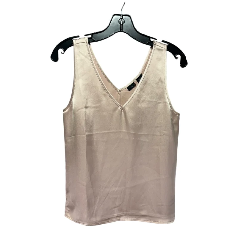 women's tops for fashion-forward individualsTop Sleeveless By T Tahari In Cream, Size: Xs